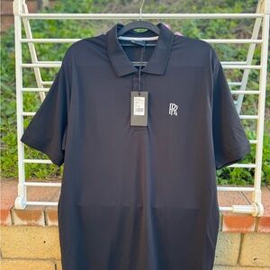 Rolls-Royce Men's Classic Black Polo Shirt